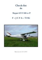 Check-list du Skyper GT-9