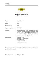 Manuel de vol Viper SD-4 CS-LSA UE