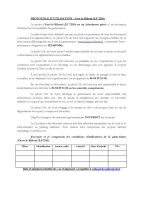 Fiche d&lsquo;autorisation pour U L M